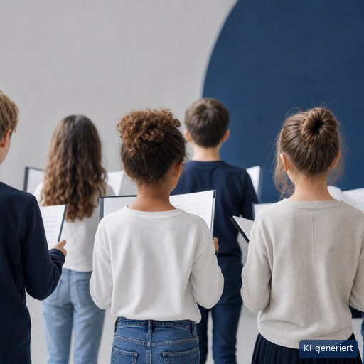 Kinderchor (KI-generiertes Bild)