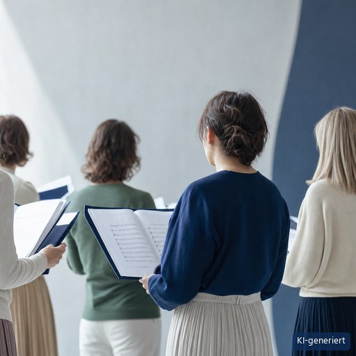 Vokalensemble für Damen (KI-generiertes Bild)