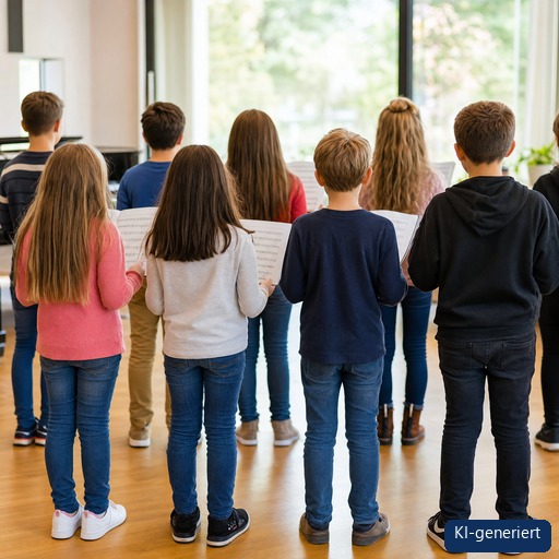 Kinderchor (KI-generiertes Bild)
