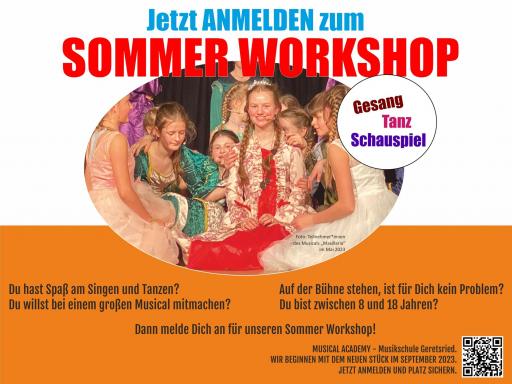 JETZT ANMELDEN: Sing & Dance – Musicalworkshop im Rahmen des Isar-Loisachtaler-Ferienpasses