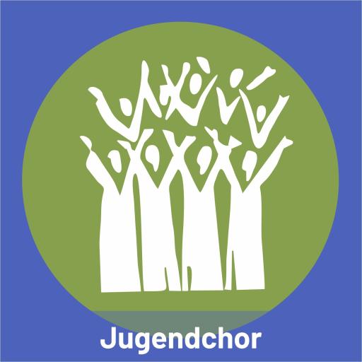 Jugendchor mit schriftzug
